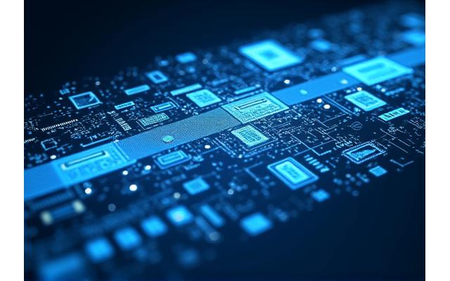 Diagram showing a marine system upgrade with new components highlighted